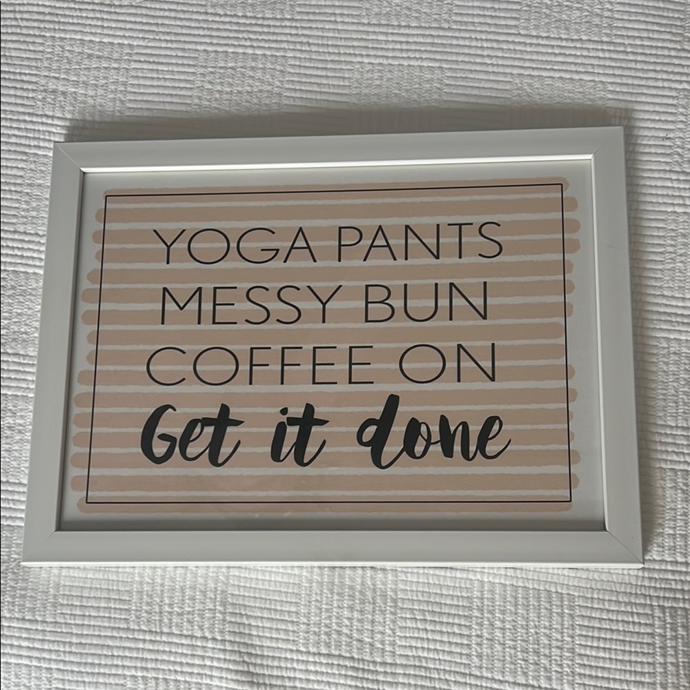 Framed Motivational Wall Art